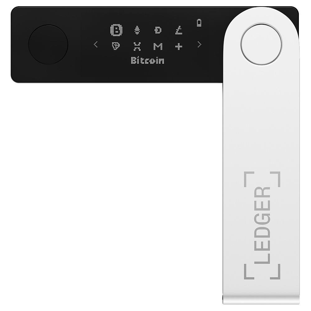 Carteira Hardware de Criptomoedas Ledger Nano X, USB-C, Preto - LNX-ENES