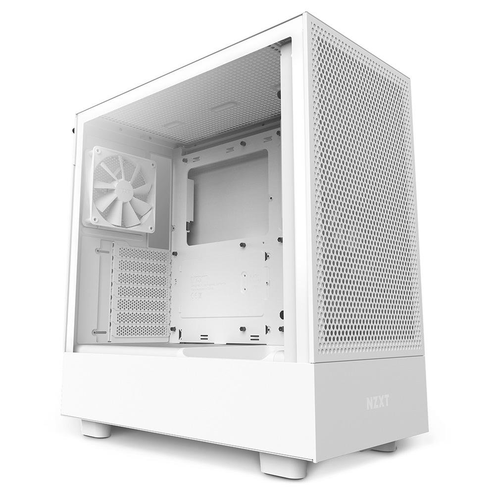 Gabinete NZXT H5 Flow RGB, Fans RGB | KaBuM!