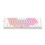 Teclado Mecânico Gamer Redragon Anivia, RGB, Switch Blue, Wired, ABNT2, Rosa e Branco - K614PW-RGB (PT-BLUE)