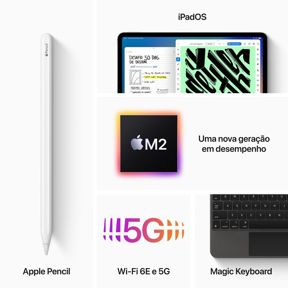 Apple iPad Pro 11 4ª Geração, Wi-Fi , 128GB