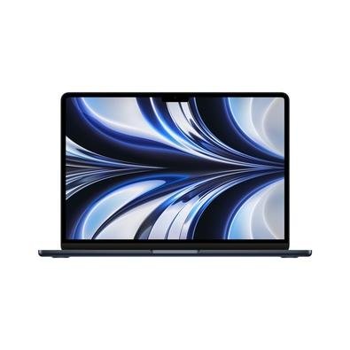 MacBook Air Apple 13", M2, CPU 8 Núcleos, GPU 10 Núcleos, 8GB RAM, SSD 512GB, Meia-noite - MLY43BZ/A