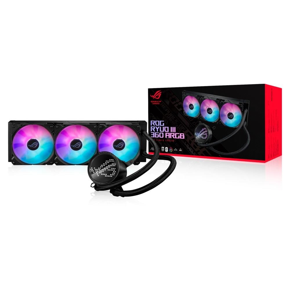 ♥︎美品♠︎ ROG RYUO III 360 ARGB♠︎送料込み Water Cooler Asus ROG RYUO III 360 | KaBuM!