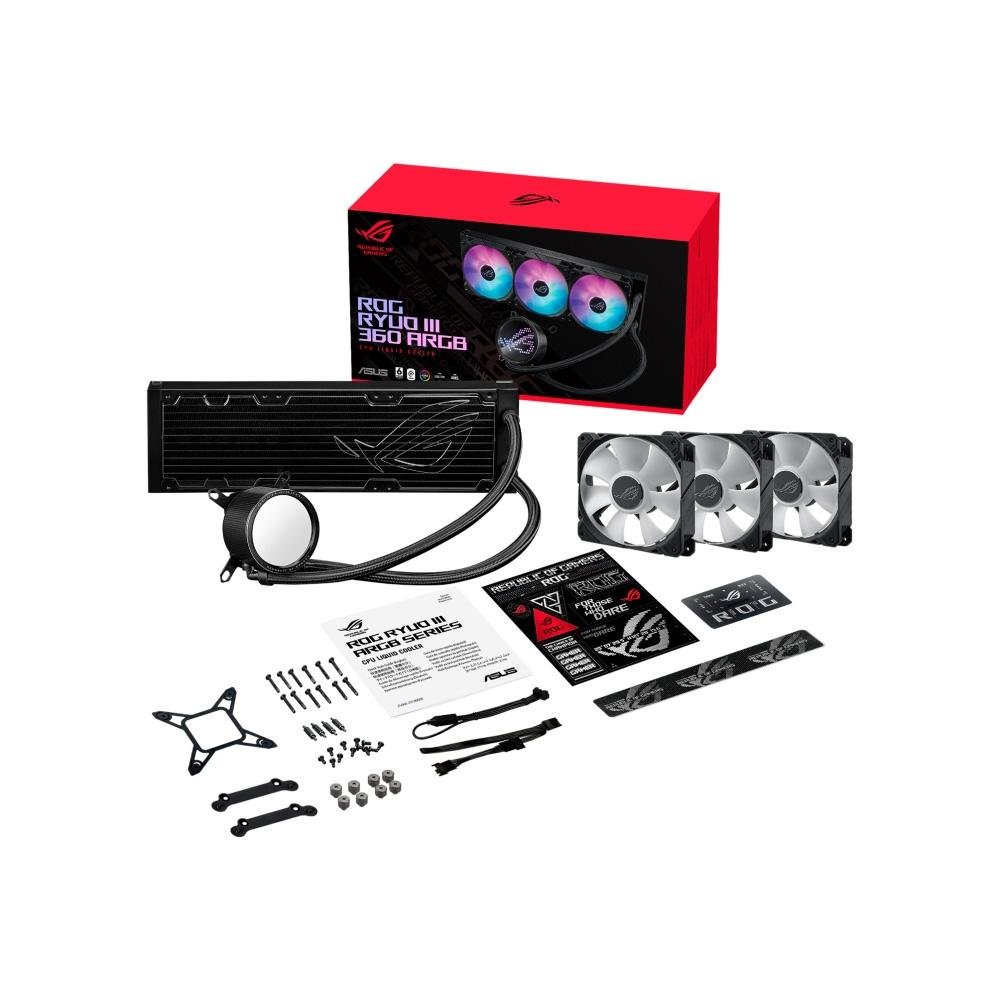 PC用ファン・クーラー ROG RYUO III 360 ARGB ROG RYUO III 360 ARGB | Cooling | ROG Portugal