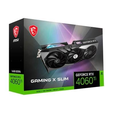 Placa de Vídeo RTX 4060 Ti GAMING X SLIM | KaBuM!