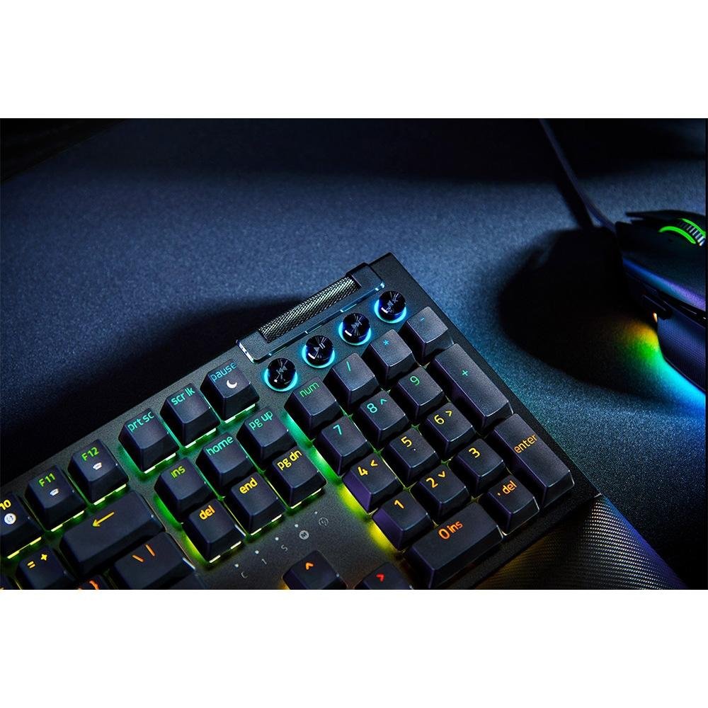 Teclado Razer BlackWidow V4 Yellow | KaBuM!