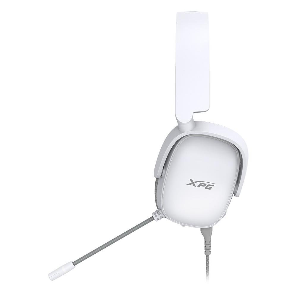 Headset Gamer XPG PRECOG S, Drivers 50mm, P3, Branco - PRECOG S-WHCWW
