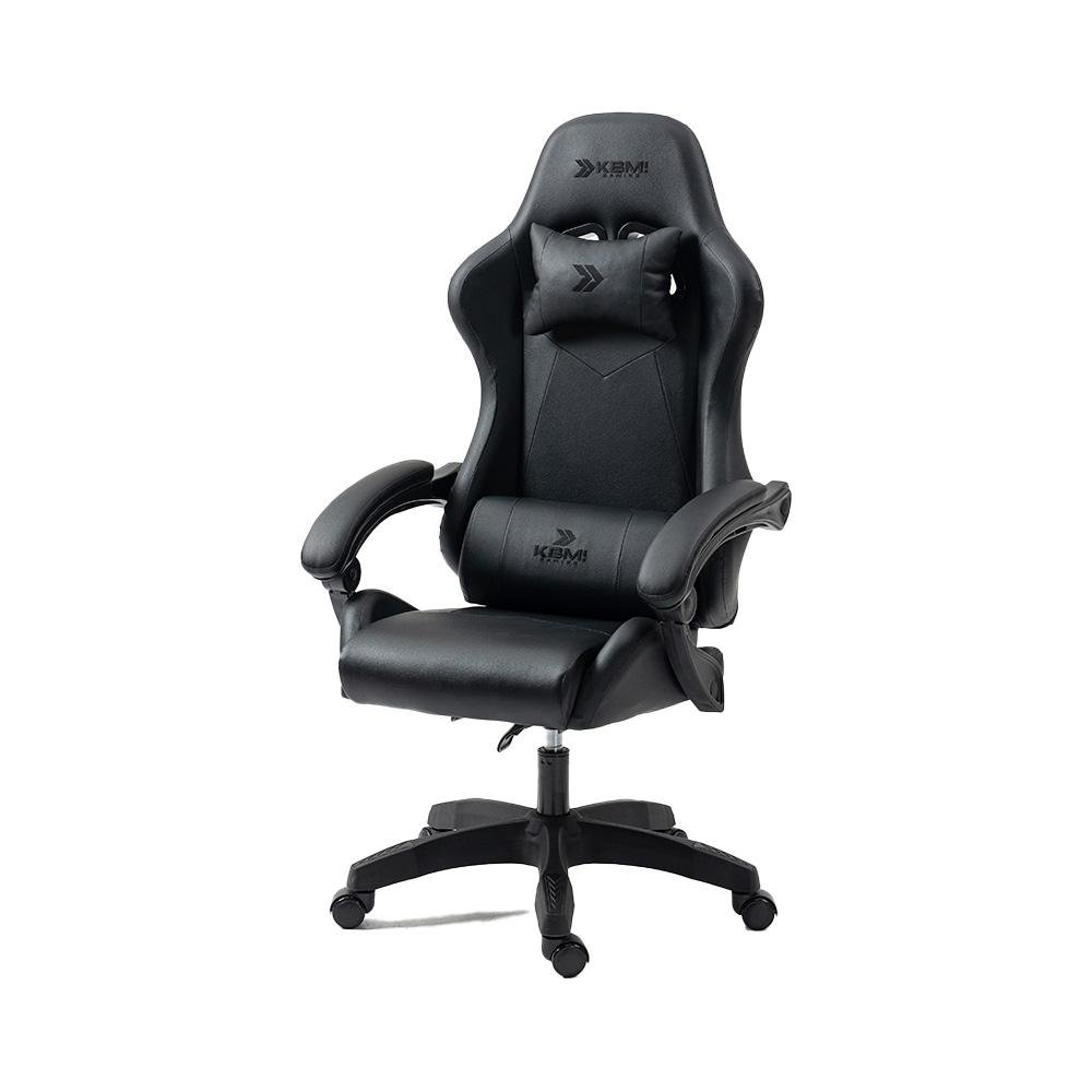 Cadeira Gamer KBM! GAMING CG200, Preto - Pistão Classe 4, Almofadas cabeça e lombar - KGCG200PT Cadeira Gamer KBM! GAMING CG200, Preto - Pistão Classe 4, Almofadas cabeça e lombar - KGCG200PT