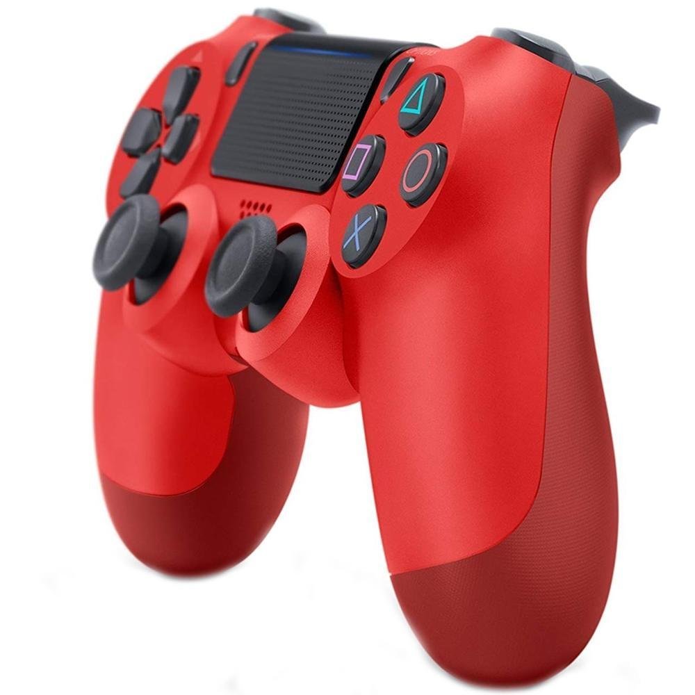 Controle Sony Dualshock 4 PS4, Sem Fio, Magma Vermelho + Gift Card