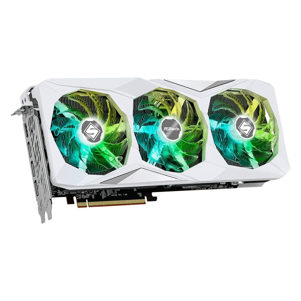 グラフィックボード・グラボ・ビデオカード GPU ASRock Radeon RX7800XT Steel Legend RX 7800 XT Steel Legend 16G OC | KaBuM!