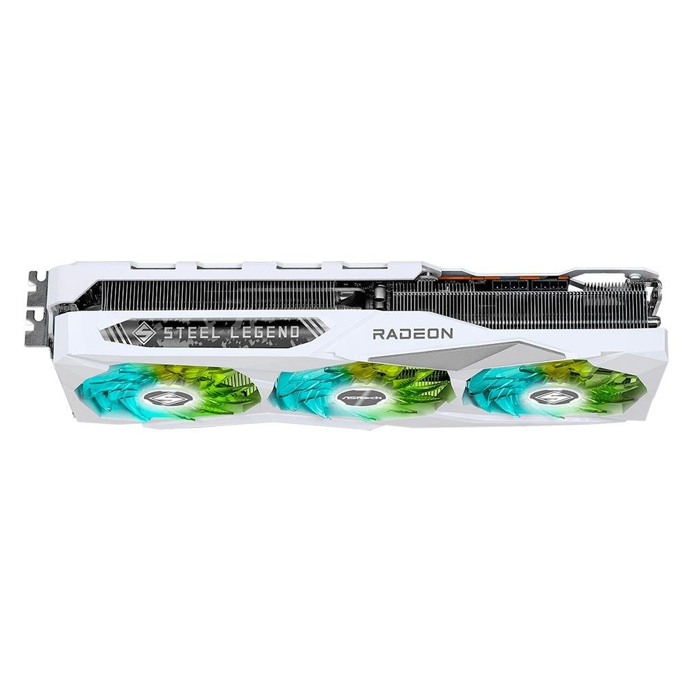 【使用時間少】Radeon RX 7800XT Steel Legend 16G RX 7800 XT Steel Legend 16G OC | KaBuM!