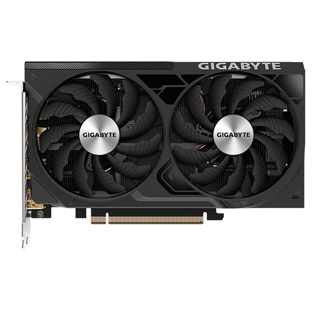 Placa de Vídeo RTX 4060 Ti WINDFORCE OC 8G Gigabyte NVIDIA GeForce, 8GB GDDR6, DLSS, Ray Tracing - GV-N406TWF2OC-8GD Placa de Vídeo RTX 4060 Ti WINDFORCE OC 8G Gigabyte NVIDIA GeForce, 8GB GDDR6, DLSS, Ray Tracing - GV-N406TWF2OC-8GD