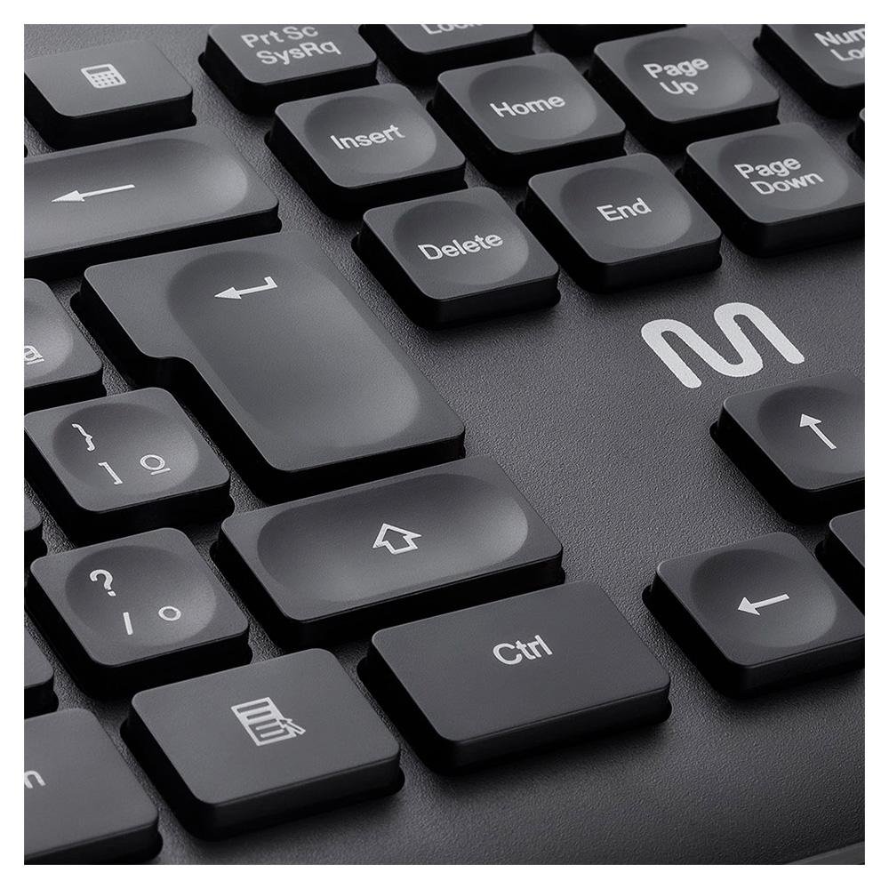 Teclado Sem Fio Multi TS200, ABNT2, Teclas Mu