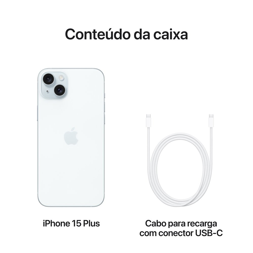 iPhone 15 Plus Apple 128GB, 6.7