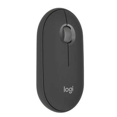 Mouse Sem Fio Logitech Pebble 2 M350s, Bluetooth, Pilha Inclusa, com Clique Silencioso, Grafite - 910-007049