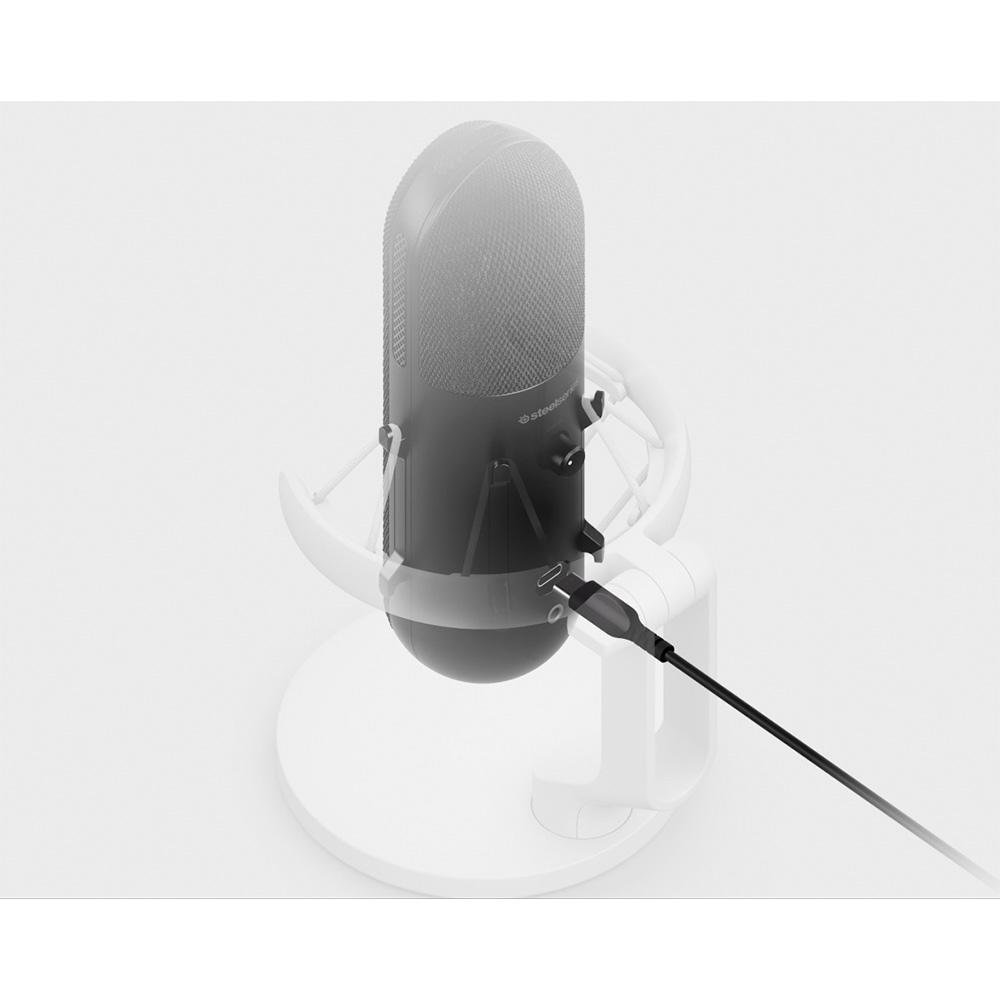 Microfone Gamer De Mesa Steelseries Alias | KaBuM!