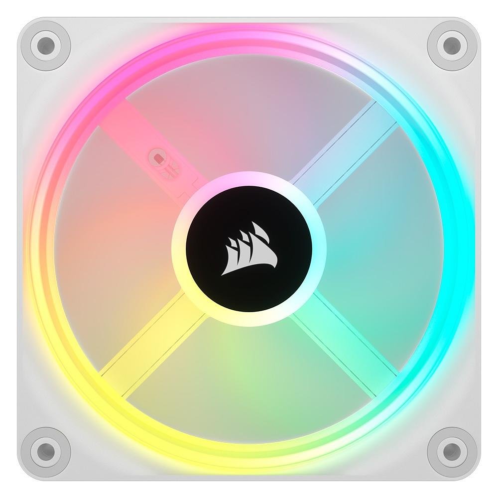 Kit Cooler FAN 3 Un Corsair QX120 | KaBuM!