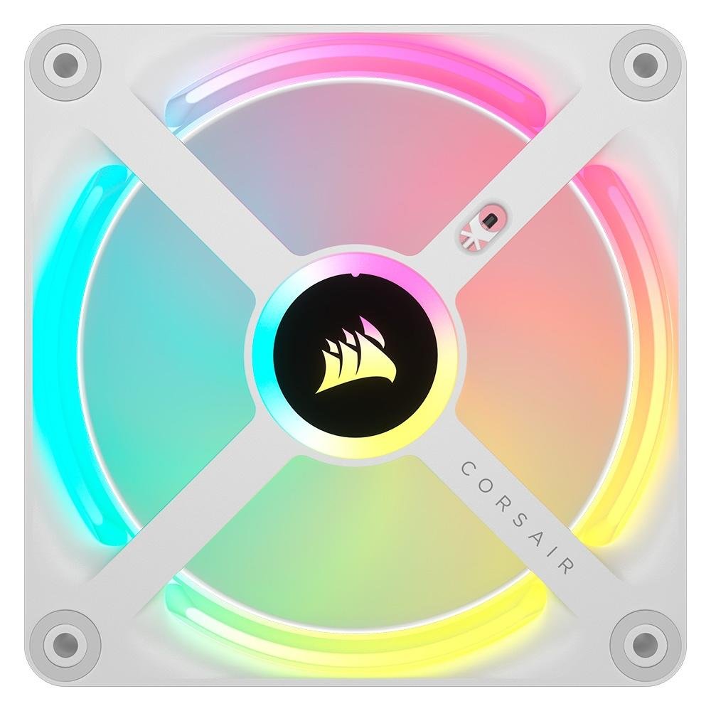 Kit Cooler FAN 3 Un Corsair QX120 | KaBuM!
