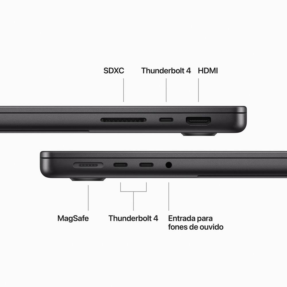 Notebook MacBook Pro Apple Tela Retina 14 | KaBuM!