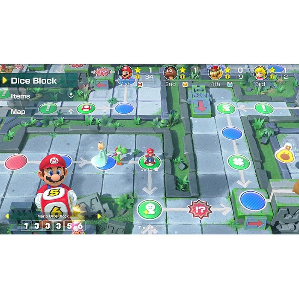 Controle Switch Joy Con + Mario Party | KaBuM!
