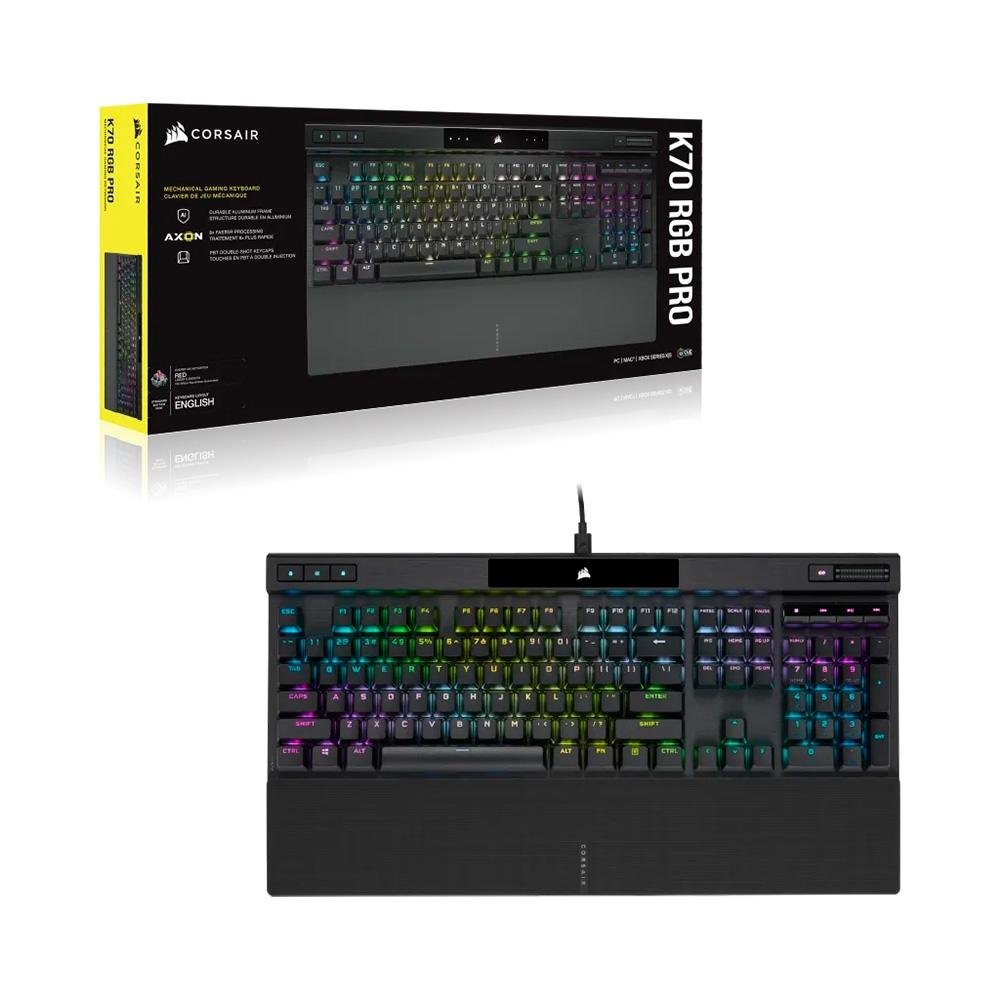Teclado Mecânico Gamer Corsair K70 RGB | KaBuM!