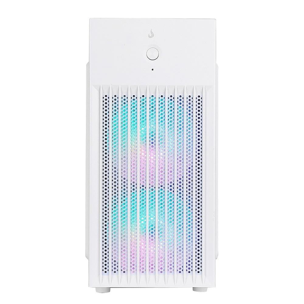 Gabinete Office Rise Mode X1 White, Mini Tower, M-ATX, Sem FANs, Branco - RM-GA-OFX1-FW