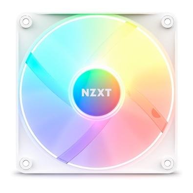 Ventoinha NZXT F120RGB Core, 120mm, Led RGB, Branco - RF-C12SF-W1