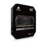Memória RAM Corsair Dominator Platinum RGB, 64GB (2x32GB), 3200MHz, DDR4, CL16, Preto - CMT64GX4M2E3200C16