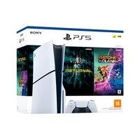 Console PlayStation 5 Slim Sony, SSD 1TB, Com Controle Sem Fio DualSense, Branco + 2 Jogos - 1000038899