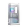 Gabinete Gamer MSI MAG Pano M100R PZ White, Mini Tower, Lateral em Vidro, 4x FANs ARGB, M-ATX, Branco - 306-7G24W21-809