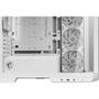 Gabinete Gamer MSI MAG Pano M100R PZ White, Mini Tower, Lateral em Vidro, 4x FANs ARGB, M-ATX, Branco - 306-7G24W21-809