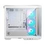 Gabinete Gamer MSI MAG Pano M100R PZ White, Mini Tower, Lateral em Vidro, 4x FANs ARGB, M-ATX, Branco - 306-7G24W21-809