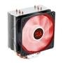 Air Cooler Redragon Buri CC-1055R, LED Vermelho, AMD/Intel, 120mm, Preto - CC-1055R