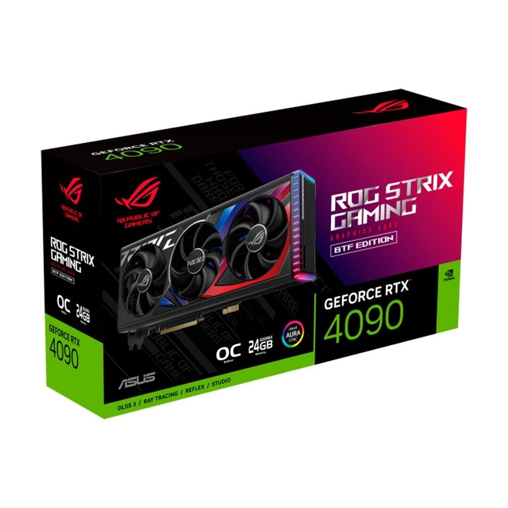 Placa de Vídeo RTX 4090 ROG Strix O24G | KaBuM!