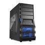 Gabinete Sharkoon Vaya II Value Preto com Cooler Azul