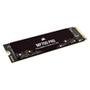 SSD Corsair MP700 Pro, 4TB, M.2 NVMe, Leitura 12400MB/s e Gravação 11800MB/s, Preto - CSSD-F4000GBMP700PNH