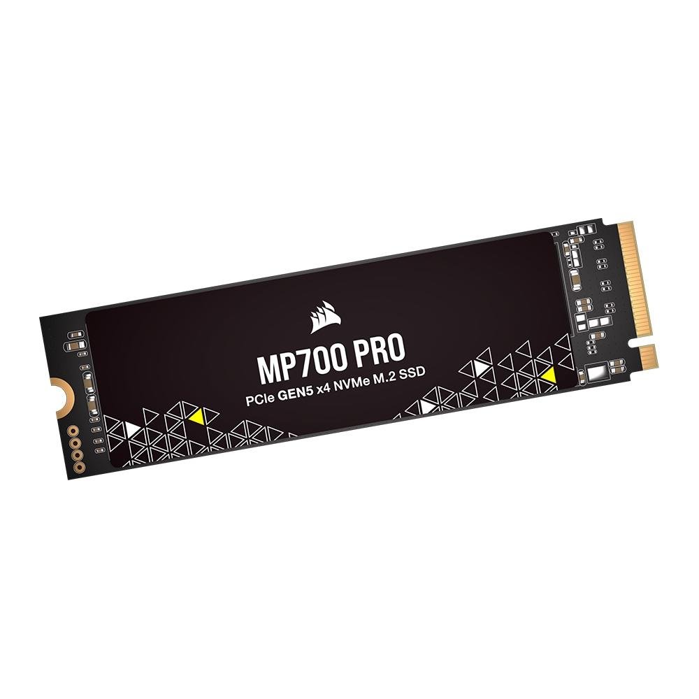 SSD Corsair MP700 Pro, 4TB, M.2 NVMe, Leitura 12400MB/s e Gravação 11800MB/s, Preto - CSSD-F4000GBMP700PNH