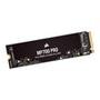 SSD Corsair MP700 Pro, 4TB, M.2 NVMe, Leitura 12400MB/s e Gravação 11800MB/s, Preto - CSSD-F4000GBMP700PNH