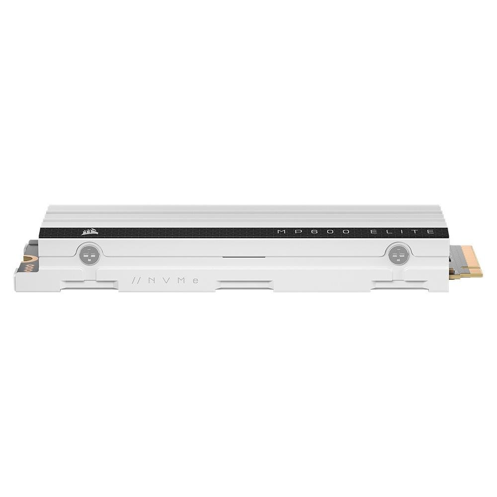 SSD Corsair MP600 Elite, 1TB, M.2 NVMe, Leitura 7000MB/s e Gravação 6200MB/s, Para PS5, Branco - CSSD-F1000GBMP600ECS SSD Corsair MP600 Elite, 1TB, M.2 NVMe, Leitura 7000MB/s e Gravação 6200MB/s, Para PS5, Branco - CSSD-F1000GBMP600ECS