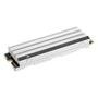 SSD Corsair MP600 Elite, 1TB, M.2 NVMe, Leitura 7000MB/s e Gravação 6200MB/s, Para PS5, Branco - CSSD-F1000GBMP600ECS
