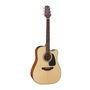 Violão Takamine - Folk Elétrico Aço com Cutway Natural - ED4DC N TP-4T