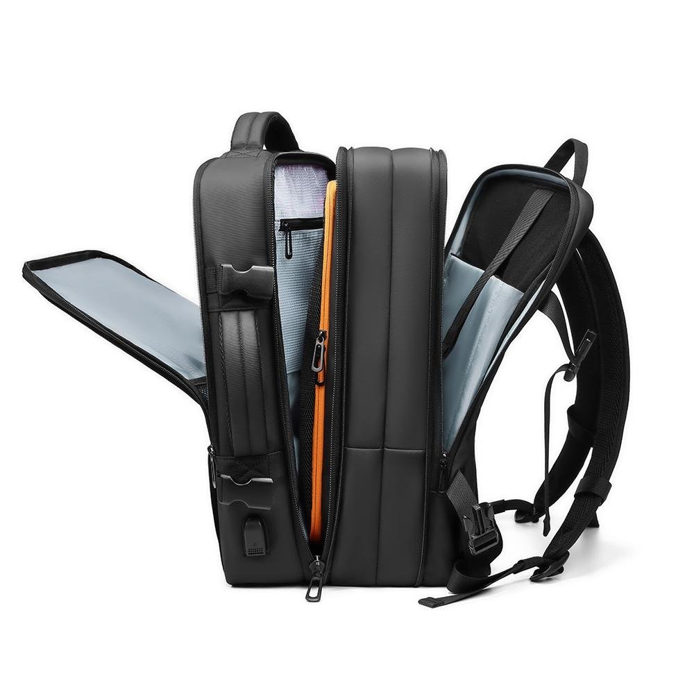 Mochila Gamer Rise Mode para Notebook até 15.6", Expansível, Style 02 Backpack, Preto - RM-BP-ST-02-B Mochila Gamer Rise Mode para Notebook até 15.6", Expansível, Style 02 Backpack, Preto - RM-BP-ST-02-B