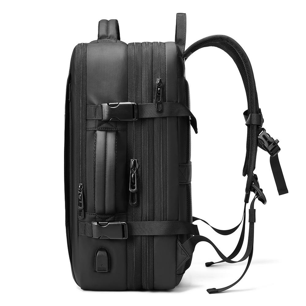 Mochila Gamer Rise Mode para Notebook até 15.6", Expansível, Style 02 Backpack, Preto - RM-BP-ST-02-B Mochila Gamer Rise Mode para Notebook até 15.6", Expansível, Style 02 Backpack, Preto - RM-BP-ST-02-B