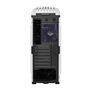 Gabinete Gamer PCYES mid-tower New Tiger Branco com 2 fans LED Azul Lateral em acrílico e suporte para headset- TIGERBCOAZ2FCA