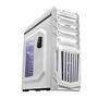 Gabinete Gamer PCYES mid-tower New Tiger Branco com 2 fans LED Azul Lateral em acrílico e suporte para headset- TIGERBCOAZ2FCA