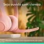 Headset Sem Fio Logitech Zone 300 Com Microfone com Cancelamento de Ruído, Conexão Bluetooth, Bateria Recarregável via USB-C, Rosa - 981-001411