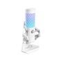 Microfone Gamer de Mesa ASUS ROG Carnyx, RGB, USB, PC e Mac, Anti-vibração, Branco - 90YH03Z0-BAUA10