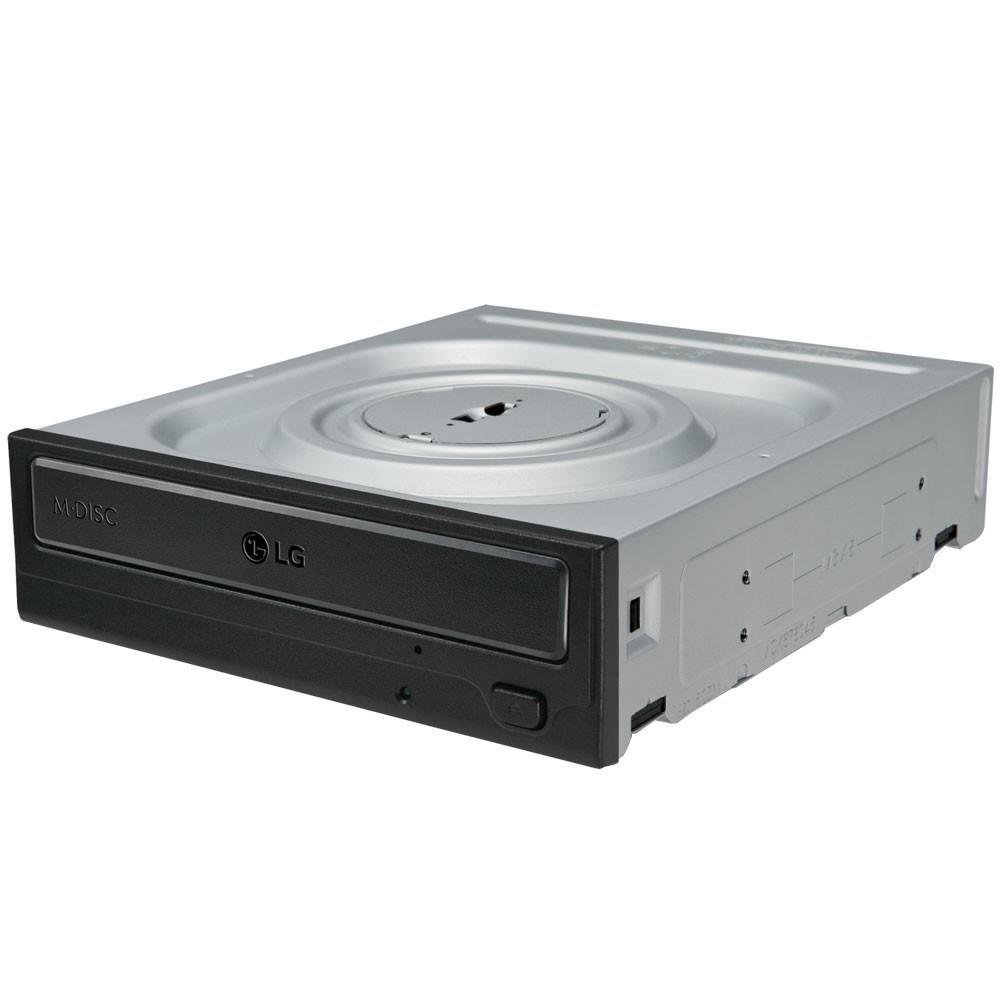 Drive LG Gravador de CD/DVD e Leitor de CD/DVD 24X - GH24NSC0