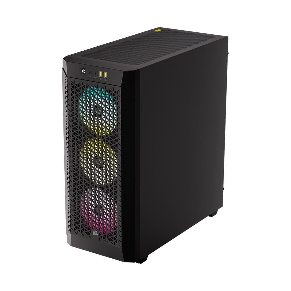Gabinete Gamer Corsair 480T RGB Airflow Tempered Glass Mid-Tower, Preto - CC-9011272-WW