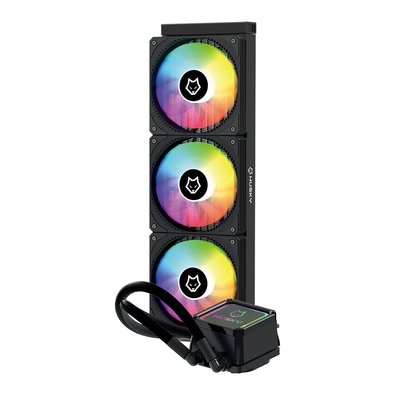 Water Cooler Husky Freezy, Iluminação ARGB, 360mm, AMD e Intel, Preto - HWT300PT