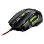 Mouse Gamer Multilaser 2400DPI 7 Botões Preto e Verde - MO208